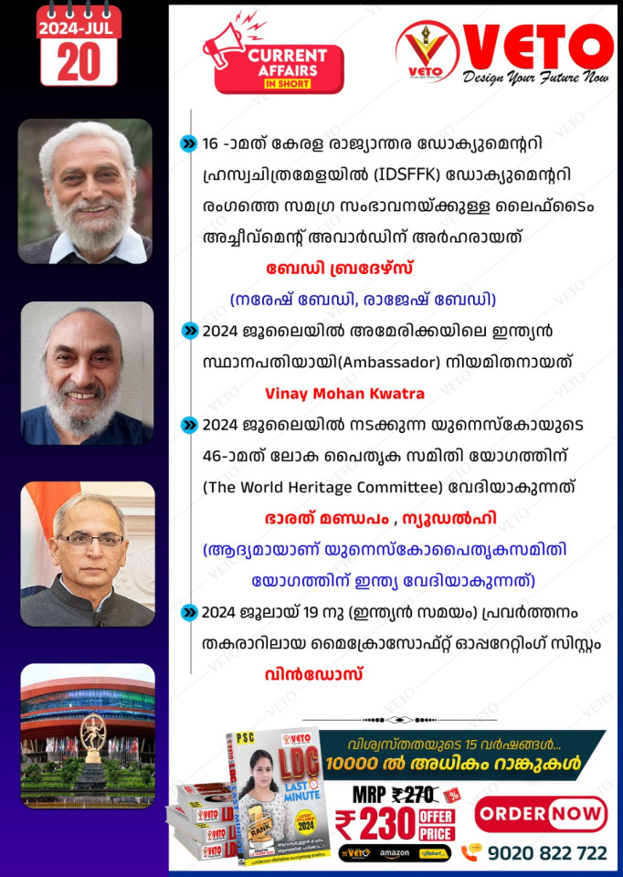 CURRENT AFFAIRS